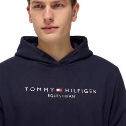 Tommy Hilfiger Equestrian Hoodie Man Desert Sky