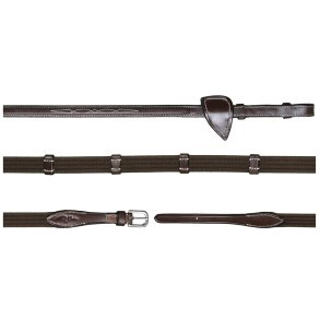Dyon 5/8 Web T�jler Brun m. S�lv Sp�nde