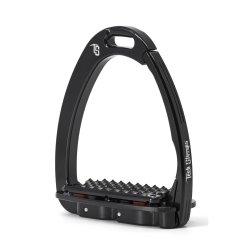 Tech Stirrups Venice Dressage Plus Shock absorbing Black