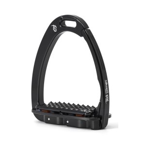 Tech Stirrups Venice Dressage Plus Shock absorbing Black