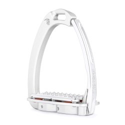 Tech Stirrups Venice Dressage Plus Shock absorbing Silver