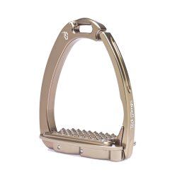 Tech Stirrups Venice Dressage Sloped Brun 12cm