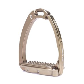 Tech Stirrups Venice Dressage Sloped Brun 12cm