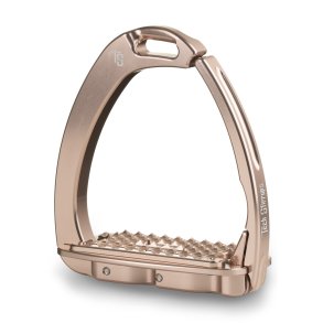 Tech Stirrups Venice Dressage Sloped Rosegold 12cm