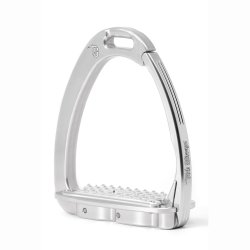 Tech Stirrups Venice Dressage Sloped Silver/Silver 12cm