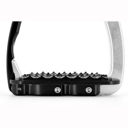 Tech Stirrups Venice Sloped Evo Sort/Slv 12cm