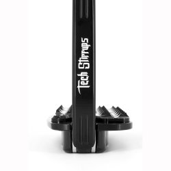 Tech Stirrups Venice Sloped Evo Sort/Slv 12cm