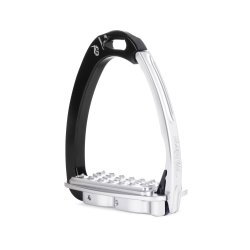 Tech Stirrups Venice Sloped Evo Sort/Slv 12cm