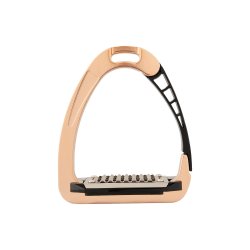 Acavallo Arena Alupro Stigbjler 12cm Rosegold/Sort