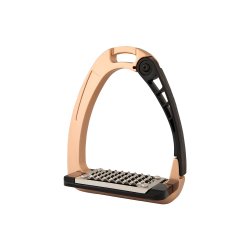 Acavallo Arena Alupro Stigbjler 12cm Rosegold/Sort