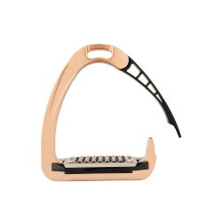 Acavallo Arena Alupro Stigbjler 12cm Rosegold/Sort