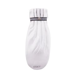 Anky Plastron Crown Hvid m/Crystal sten