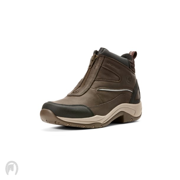 Ariat Telluride Zip Waterproof Staldstvler Mrkebrun 4&frac12; (37&frac12;)