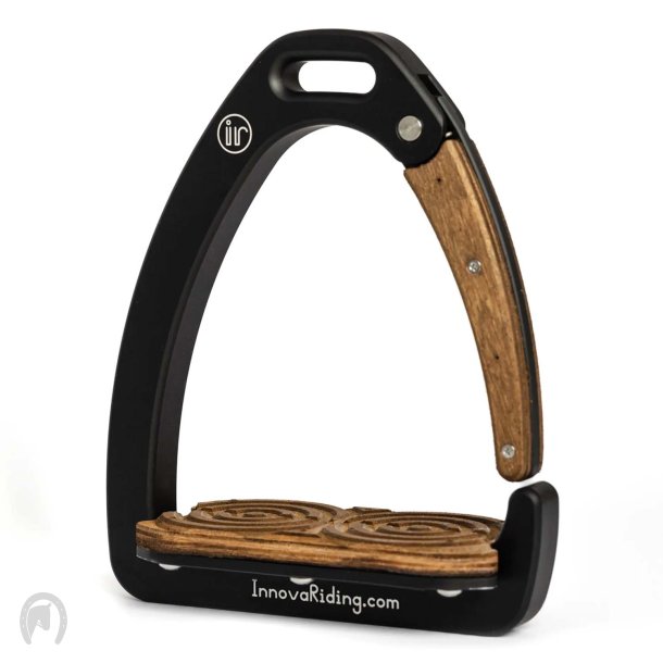 Innova Riding Dynamic Sikkerhedsbjle Black/Dark Wood 12cm