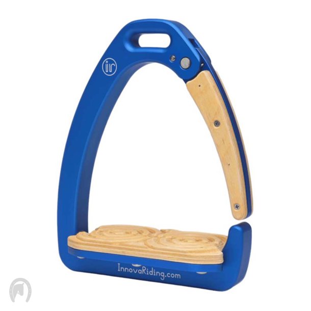 Innova Riding Dynamic Sikkerhedsbjle Blue/Light Wood 12cm