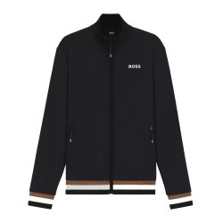 BOSS EQ SS26 Sammy Funktions Herre Cardigan Sort