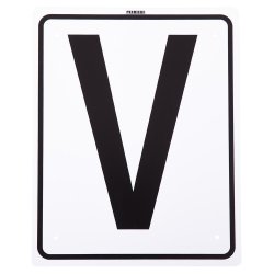 BR Premiere Tillgsbogstaver til 20x60 Plastikskilte