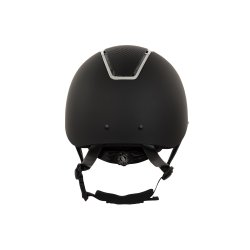 BR Omega Painted Ridehjelm Carbon/Chrome Sort