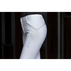 Catago MS Emily Fuldgrip Ridebukser Hvid