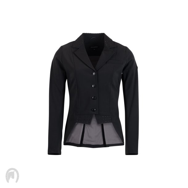 Montar Short dressage tail Stvnejakke Sort