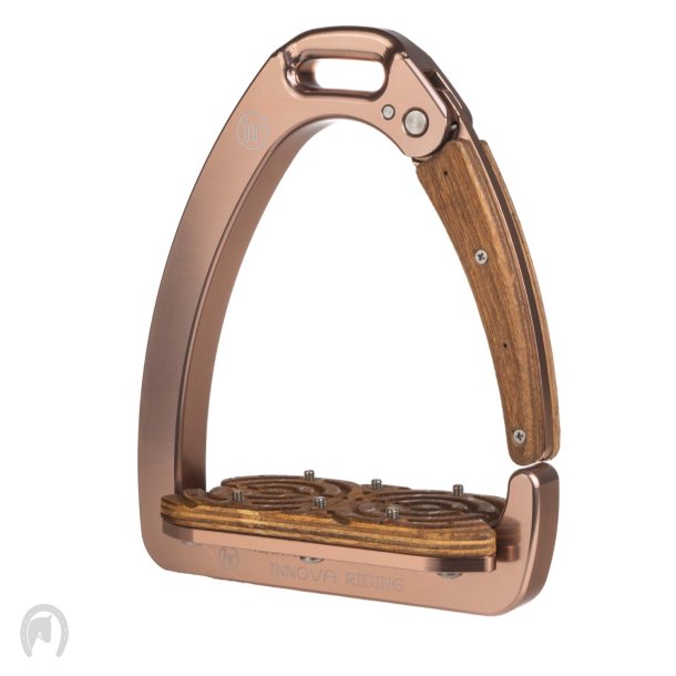 Innova Riding Dynamic Sikkerhedsbjle Copper/Dark Wood 12cm