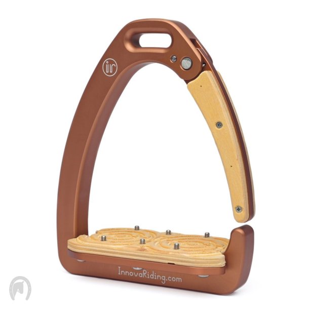 Innova Riding Dynamic Sikkerhedsbjle Copper/Light Wood 12cm