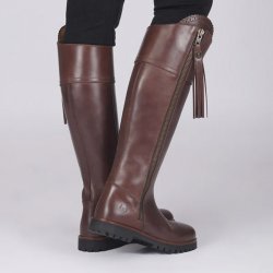 Bronco Denali Vandttte Lderstvler Mahogany