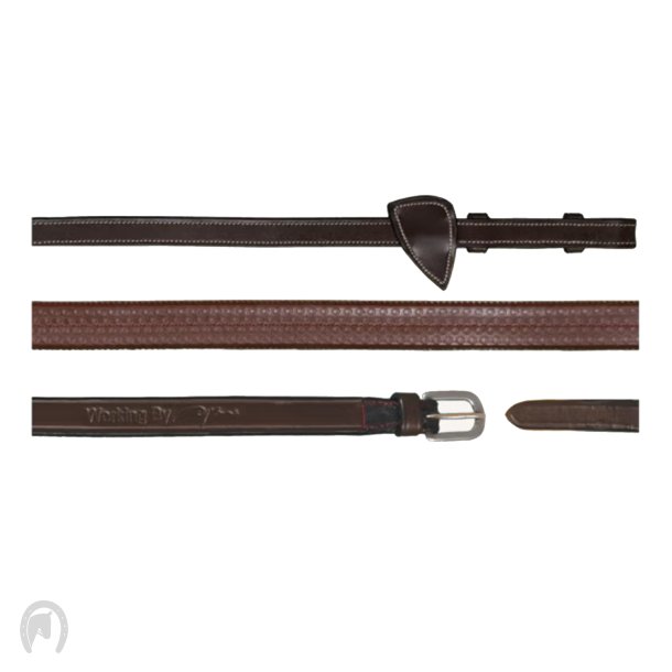 Dy�on Working Gummit�jle 16mm Brun m. S�lvsp�nder