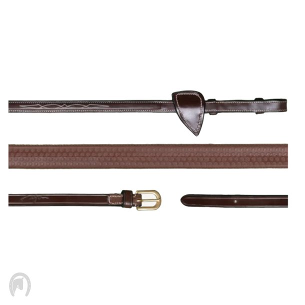 Dy�on D Collection Gummit�jle 16mm Brun m. Messingsp�nder