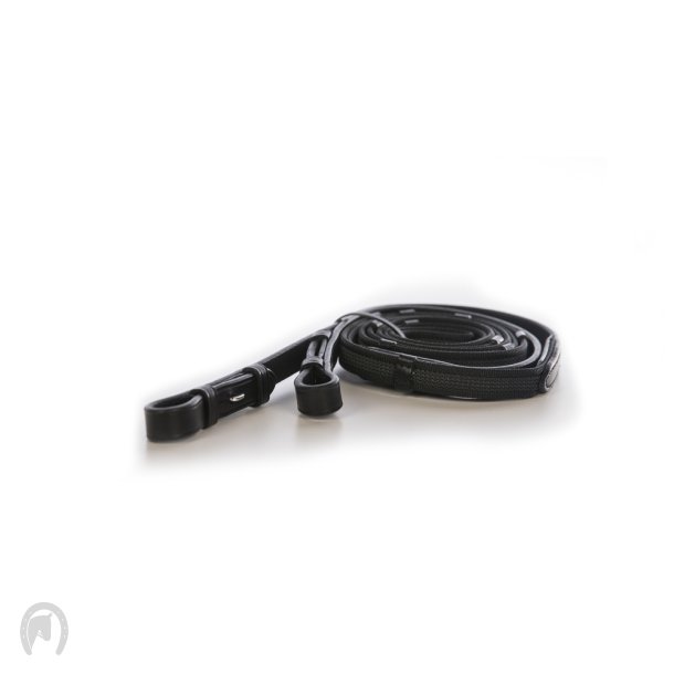 Eques Anti-Slip Tjler m/stopper Spnder Sort