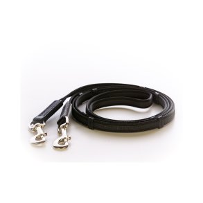 Eques Anti-Slip Tjler m/stopper Karabinhager Sort