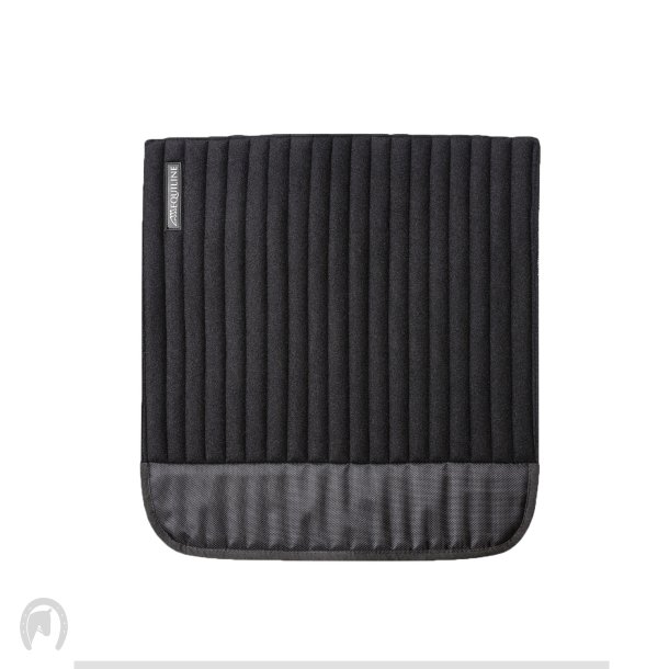 Equiline Xaviar Bandageunderlag Sort 4 stk (45x45)