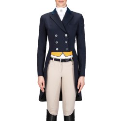 Equiline Mackenzie Dressurkjole Dame - Sort/Gul