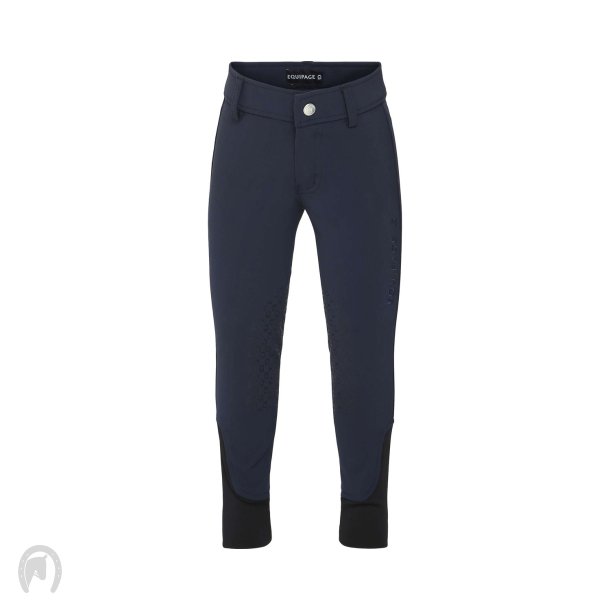 Equipage Amal Brne ridebukser Kngrip - Navy
