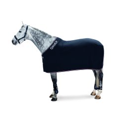 Eskadron Fleecedkken navy m/kant