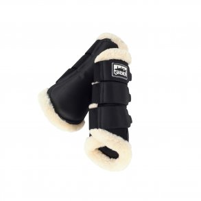 Eskadron Soft Mesh Fauxfur Gamacher Sort