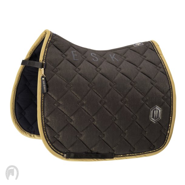 Eskadron Heritage 25/26 Underlag Cotton Glitter Crystal Black Truffle