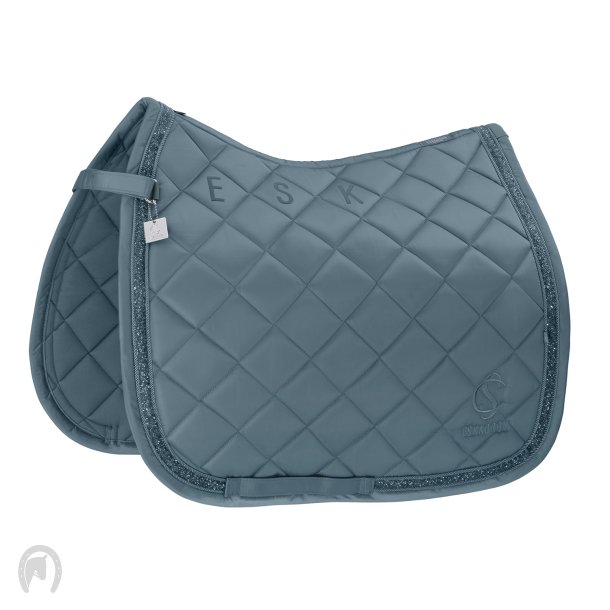 Eskadron Classic Sport 25 Glossy Jewel Underlag Steel Blue
