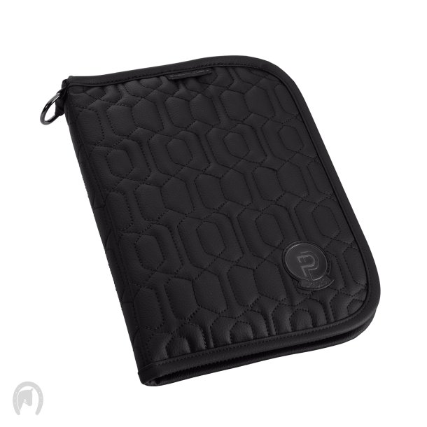 Eskadron Platinum 26 Faux Leather Pasmappe Sort