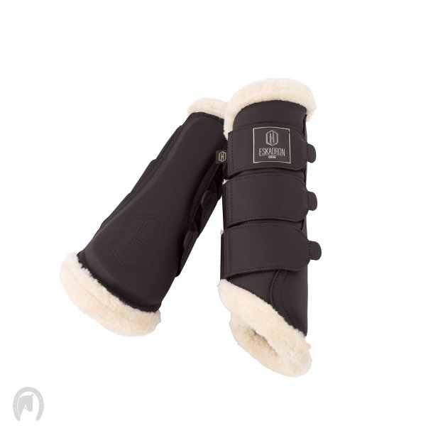 Eskadron Heritage 25/26 Faux Fur gamasher Black Truffle