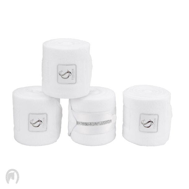 Eskadron Classic Sport 26 Fleece Jewel Bandager Hvid