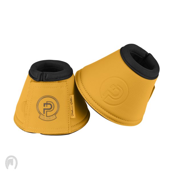 Eskadron Platinum 25 Faux Lder Klokker Golden Yellow