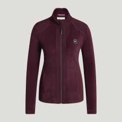 Tommy Hilfiger AW26/27 Elmonte Fleece Jakke Burgundy