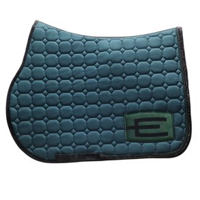 Equiline Octagon Underlag E-Logo Gr�n/Glitter black/gr�n