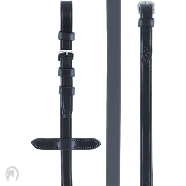 Horse Guard Classic PU gummitjle 16mm Sort