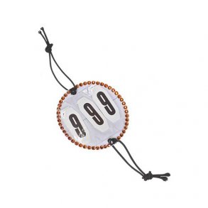 Horse Guard Stvnenummer m/elastik Guld sten