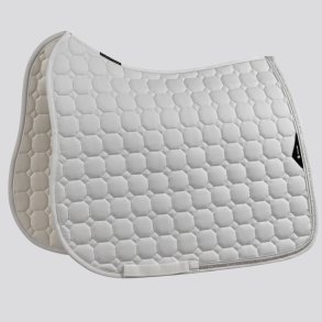 Equiline Octagon Crystal Underlag m. Rhinsten Hvid