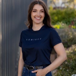 LeMieux Core Sports T-Shirt Navy