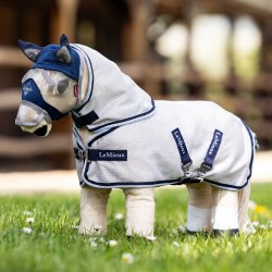 LeMieux Mini Pony Insektmaske Navy