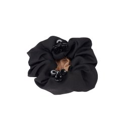 LeMieux Scrunchie m. H�rnet Sort/Blond